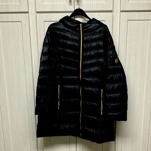 Michael Kors Packable Down Fill Puffer Coat 3/4 length